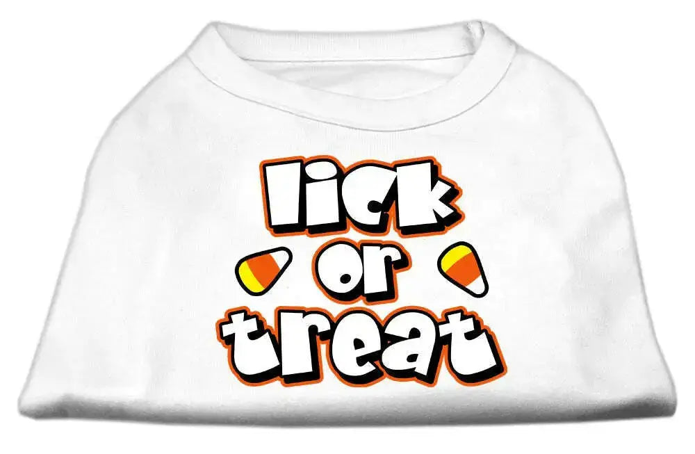 Lick-Or-Treat-Screen-Print-Shirts-White-Xxl-GreatEagleInc-318795629