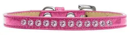 Light-Pink-Crystal-Size-16-Pink-Puppy-Ice-Cream-Collar-GreatEagleInc-318579235