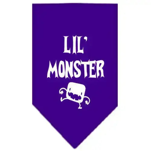 Lil-Monster-Screen-Print-Bandana-Purple-Large-GreatEagleInc-318937444