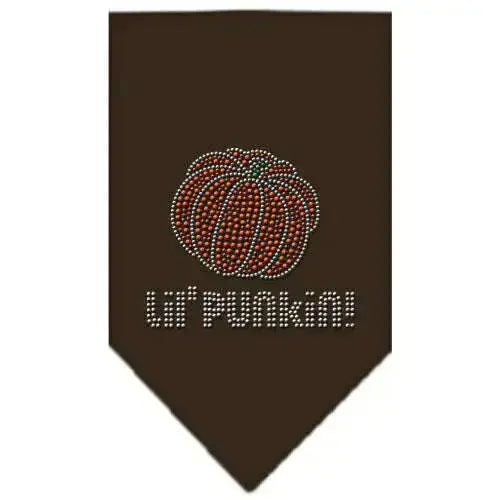 Lil-Punkin-Rhinestone-Bandana-Cocoa-Large-GreatEagleInc-319074549