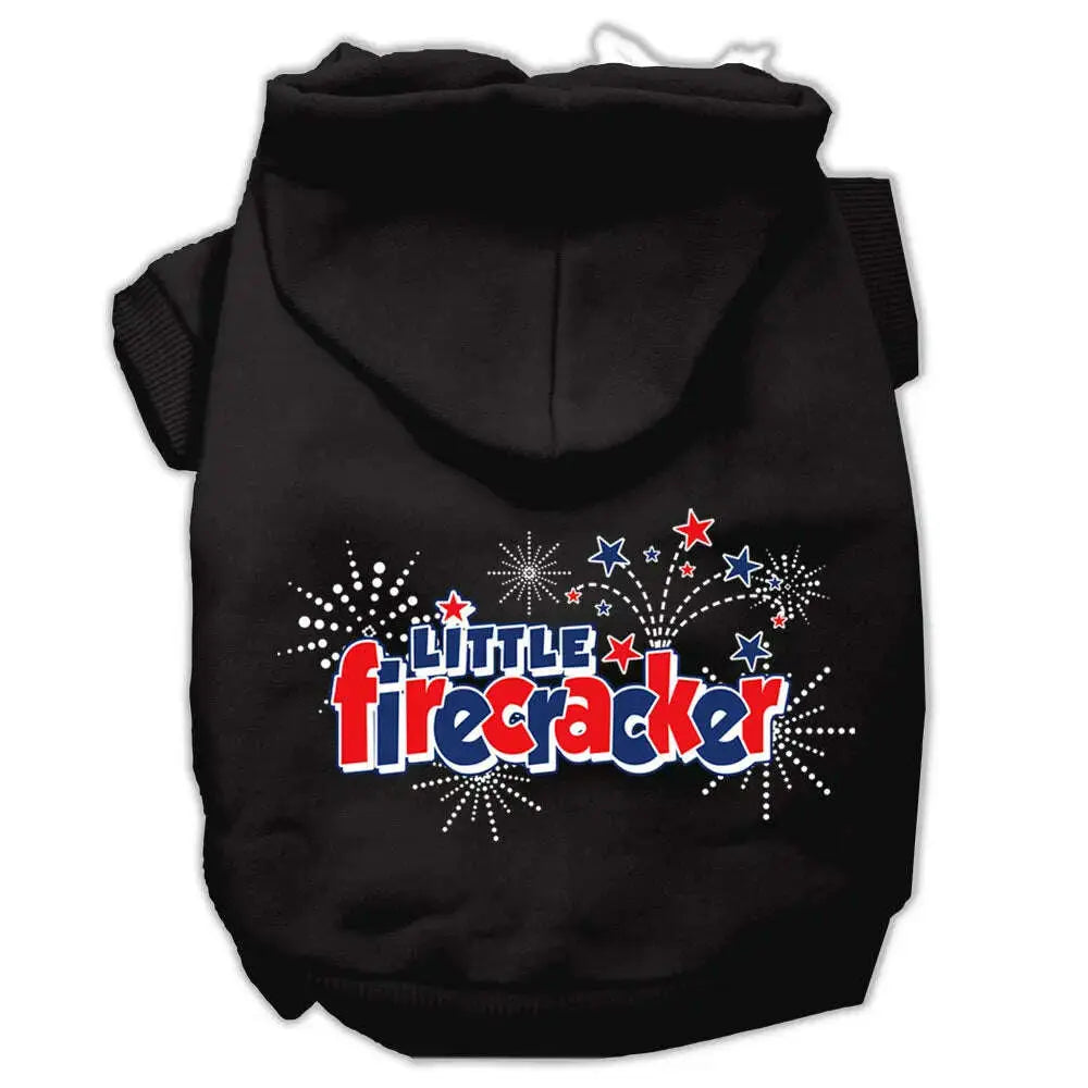 Little-Firecracker-Screen-Print-Pet-Hoodies-Black-S-GreatEagleInc-319415766