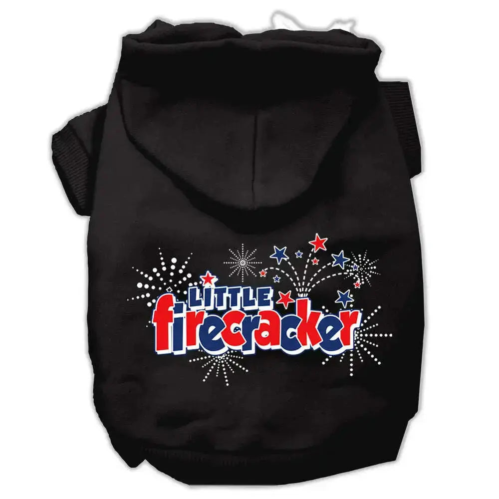 Little-Firecracker-Screen-Print-Pet-Hoodies-Black-Xxl-GreatEagleInc-318624366