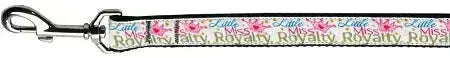 Little-Miss-Royalty-Nylon-1-Wide-6ft-Leash-GreatEagleInc-318820882