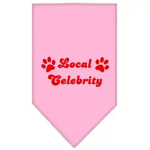 Local-Celebrity-Screen-Print-Bandana-Light-Pink-Small-GreatEagleInc-318943147