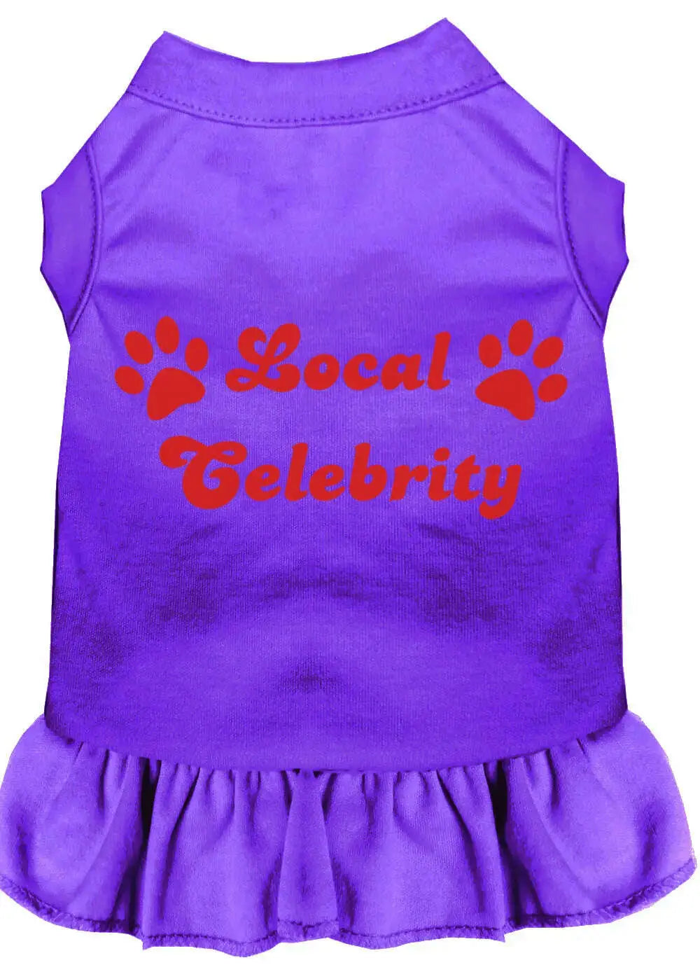 Local-Celebrity-Screen-Print-Dress-Purple-Xl-GreatEagleInc-319244812