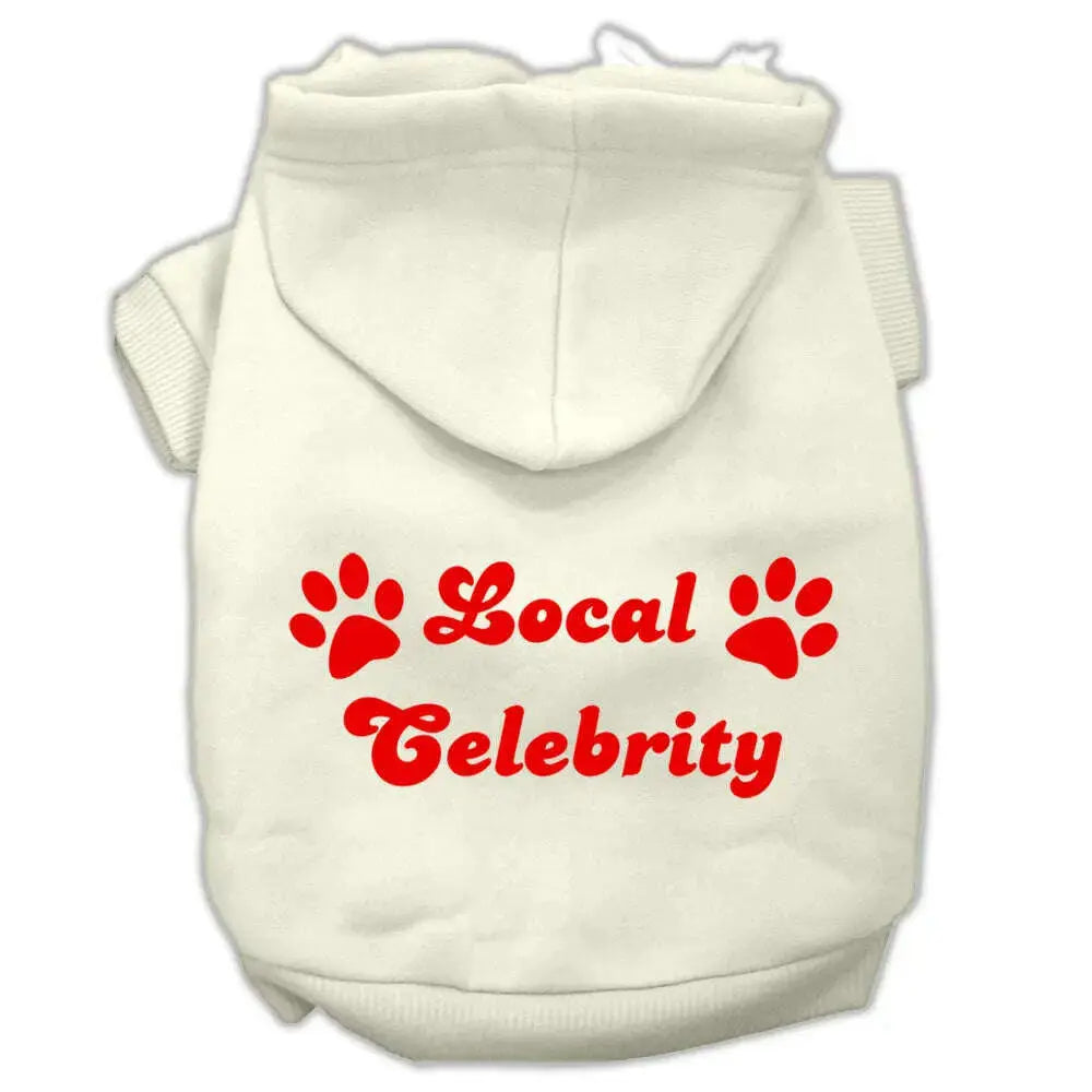 Local-Celebrity-Screen-Print-Pet-Hoodies-Cream-Size-Xs-GreatEagleInc-333893933