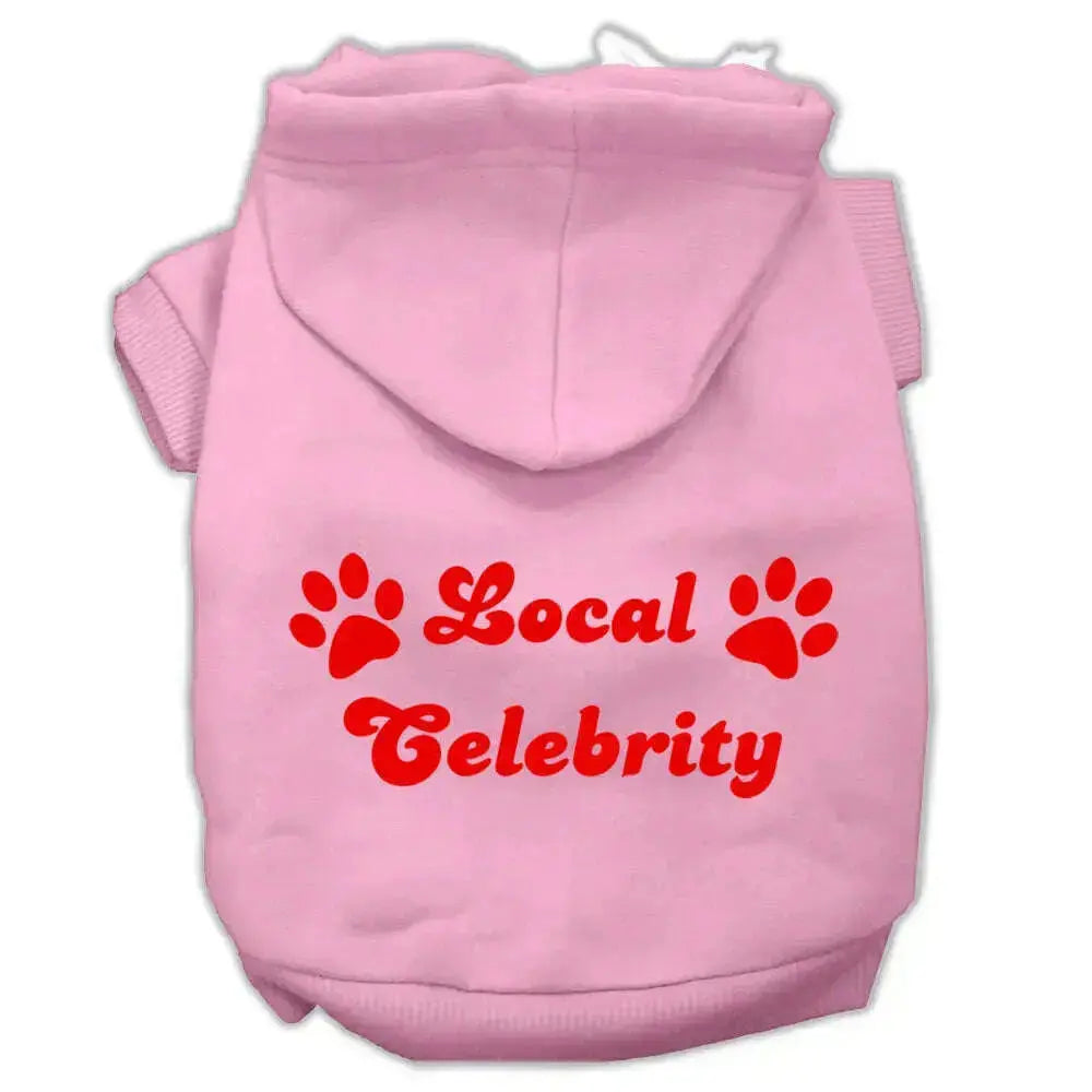 Local-Celebrity-Screen-Print-Pet-Hoodies-Pink-Size-Lg-GreatEagleInc-320151897