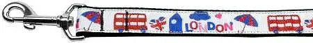 London-Town-Nylon-Dog-Leash-5-8-Inch-Wide-4ft-Long-GreatEagleInc-318643034