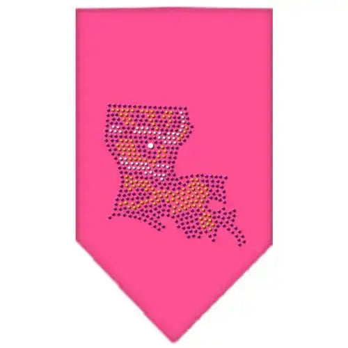 Louisiana-Rhinestone-Bandana-Bright-Pink-Large-GreatEagleInc-319024680