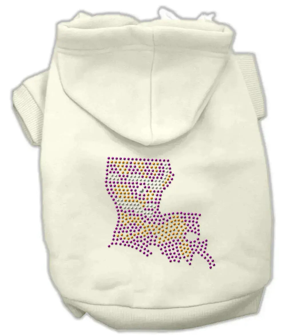 Louisiana-Rhinestone-Hoodie-Cream-L-GreatEagleInc-318649252