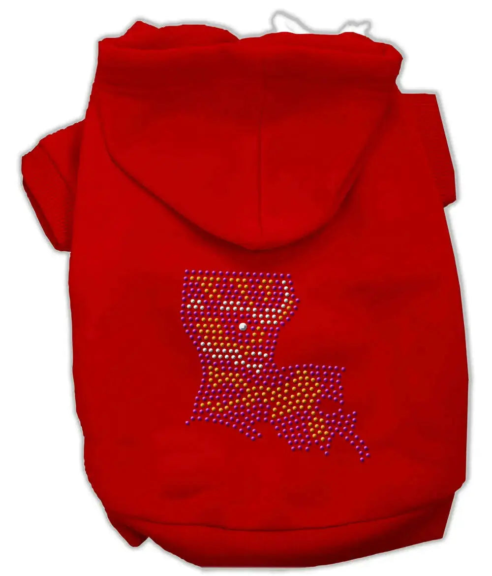 Louisiana-Rhinestone-Hoodie-Red-Xs-GreatEagleInc-333677463
