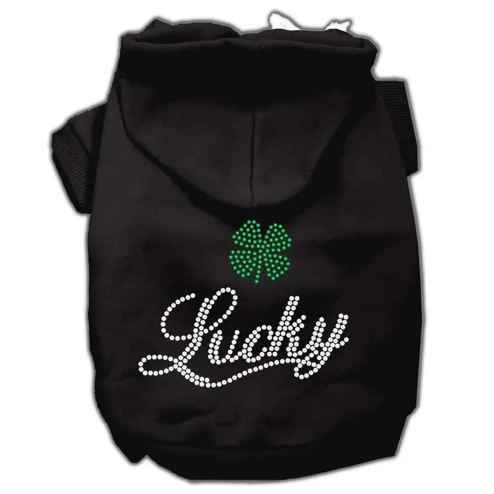 Lucky-Rhinestone-Hoodies-Black-M-GreatEagleInc-319596813