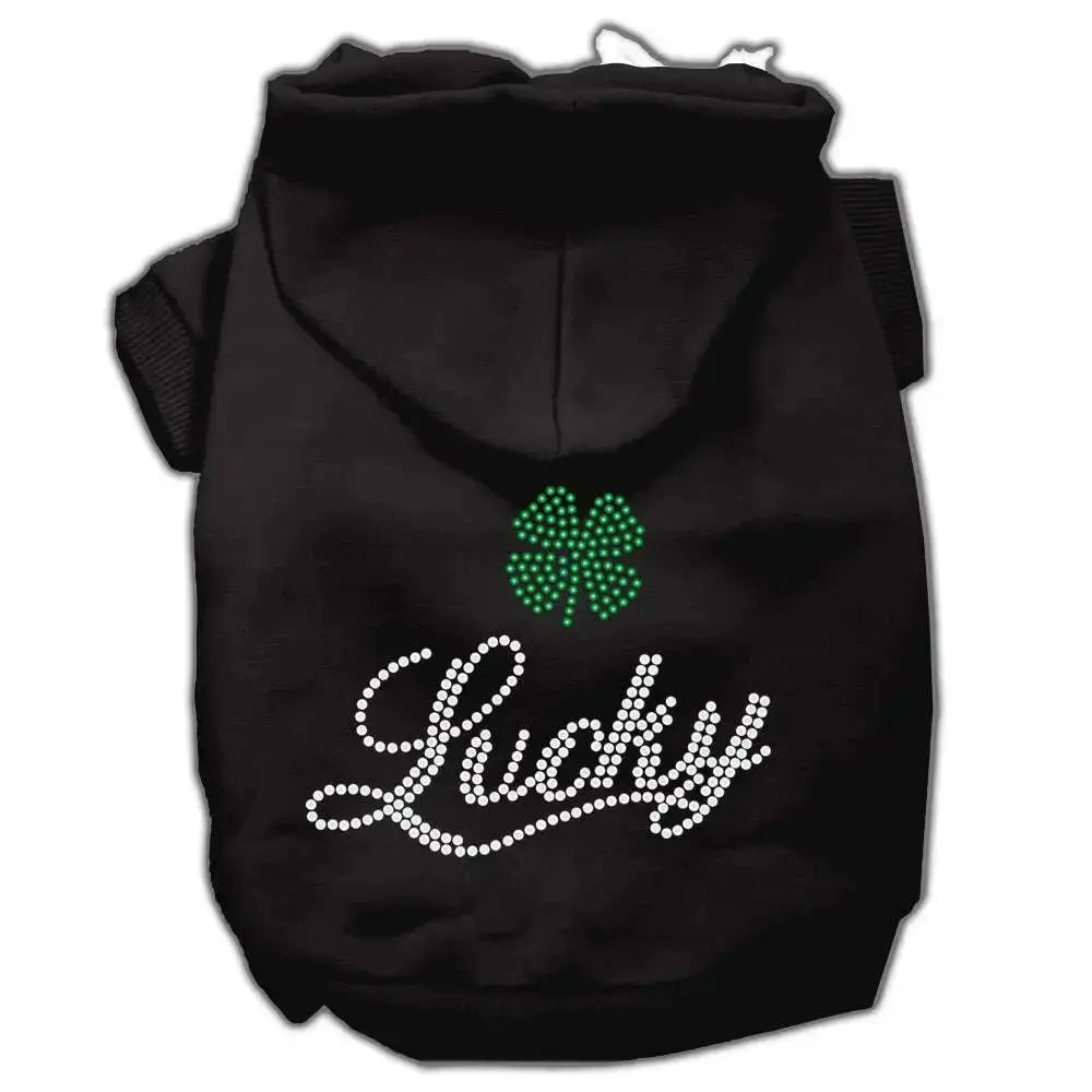 Lucky-Rhinestone-Hoodies-Black-M-GreatEagleInc-319596813