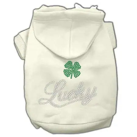 Lucky-Rhinestone-Hoodies-Cream-L-GreatEagleInc-319597221