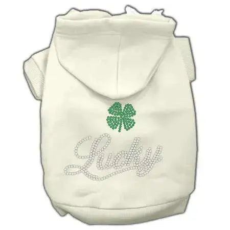 Lucky-Rhinestone-Hoodies-Cream-Xl-GreatEagleInc-319595711