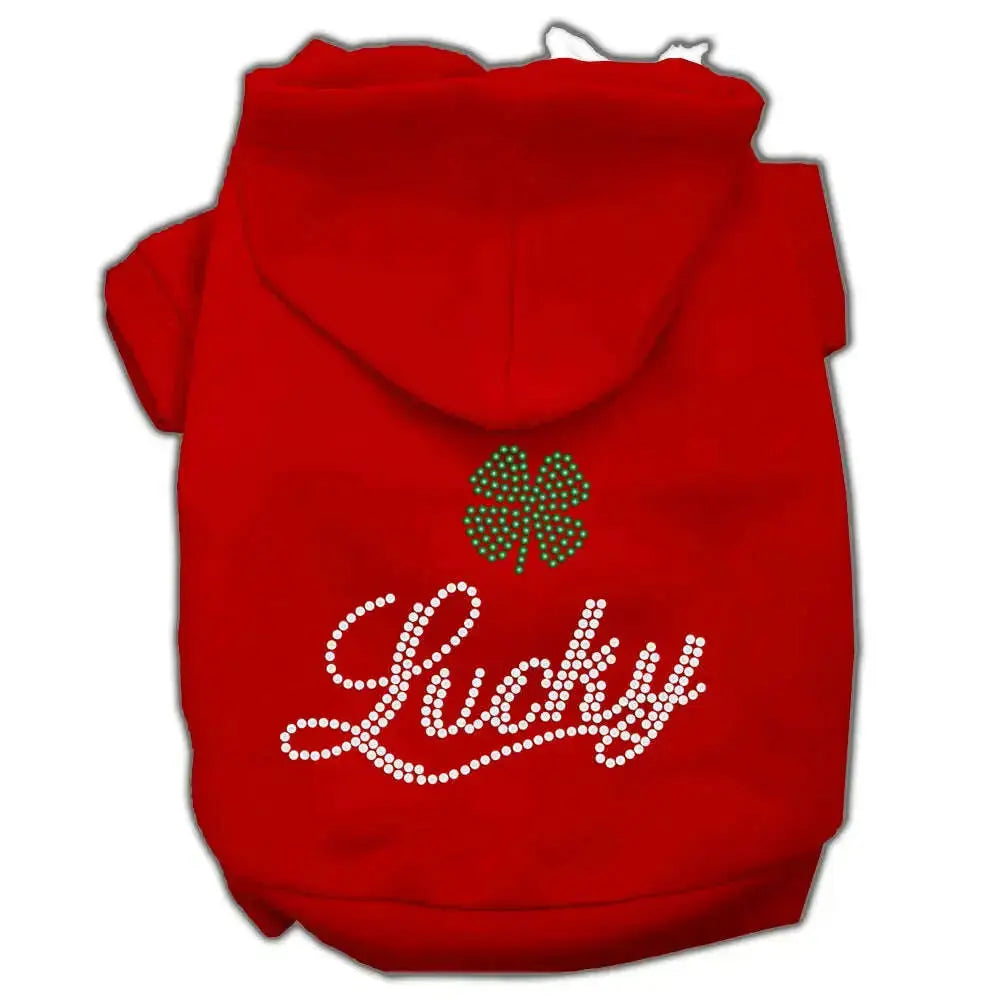 Lucky-Rhinestone-Hoodies-Red-Xxl-GreatEagleInc-318726064