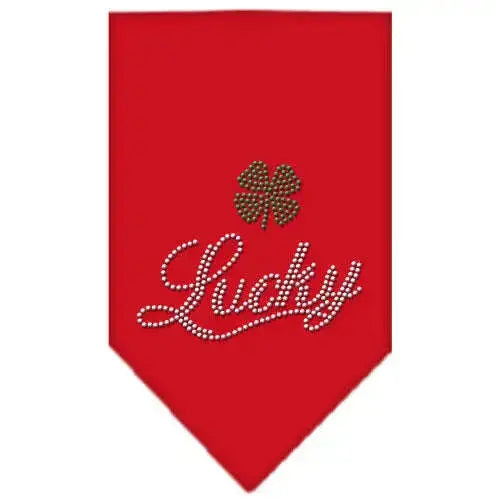 Lucky-Script-Rhinestone-Bandana-Red-Small-GreatEagleInc-319132569