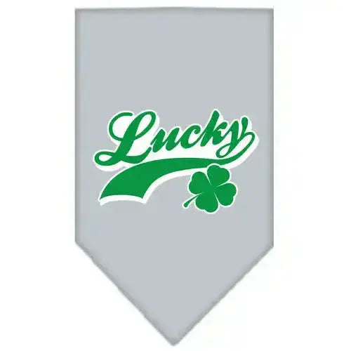 Lucky-Swoosh-Screen-Print-Bandana-Grey-Small-GreatEagleInc-318945468