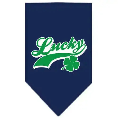 Lucky-Swoosh-Screen-Print-Bandana-Navy-Blue-Small-GreatEagleInc-318945668