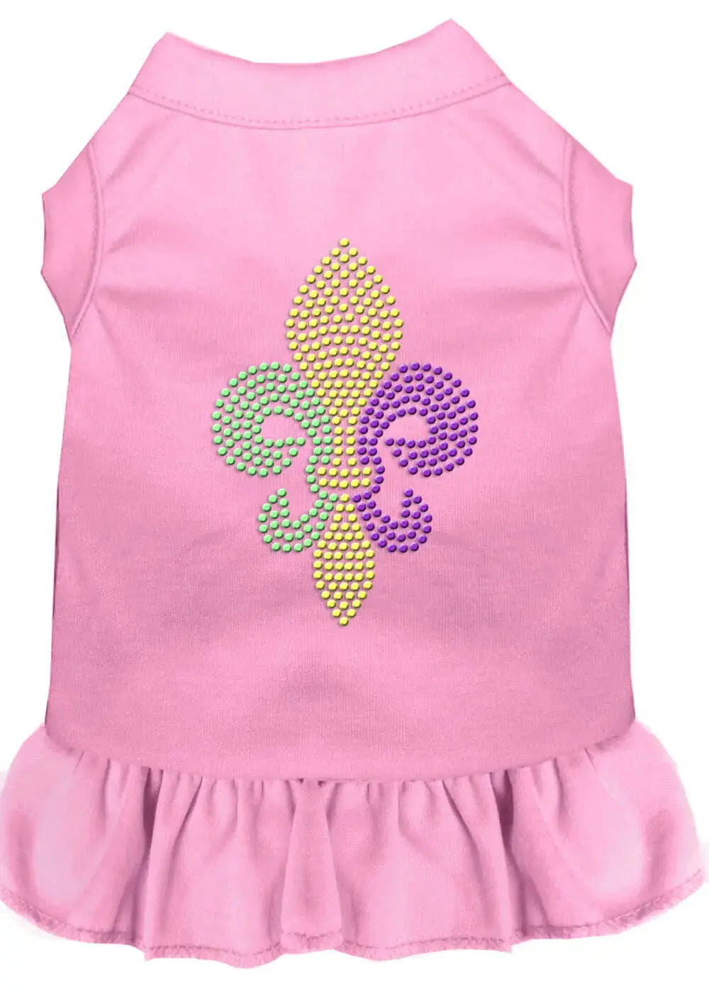 Mardi-Gras-Fleur-De-Lis-Rhinestone-Dress-Light-Pink-Xxxl-GreatEagleInc-320074280