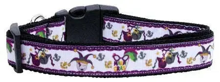 Mardi-Gras-Nylon-Dog-Collar-Sm-GreatEagleInc-318477873