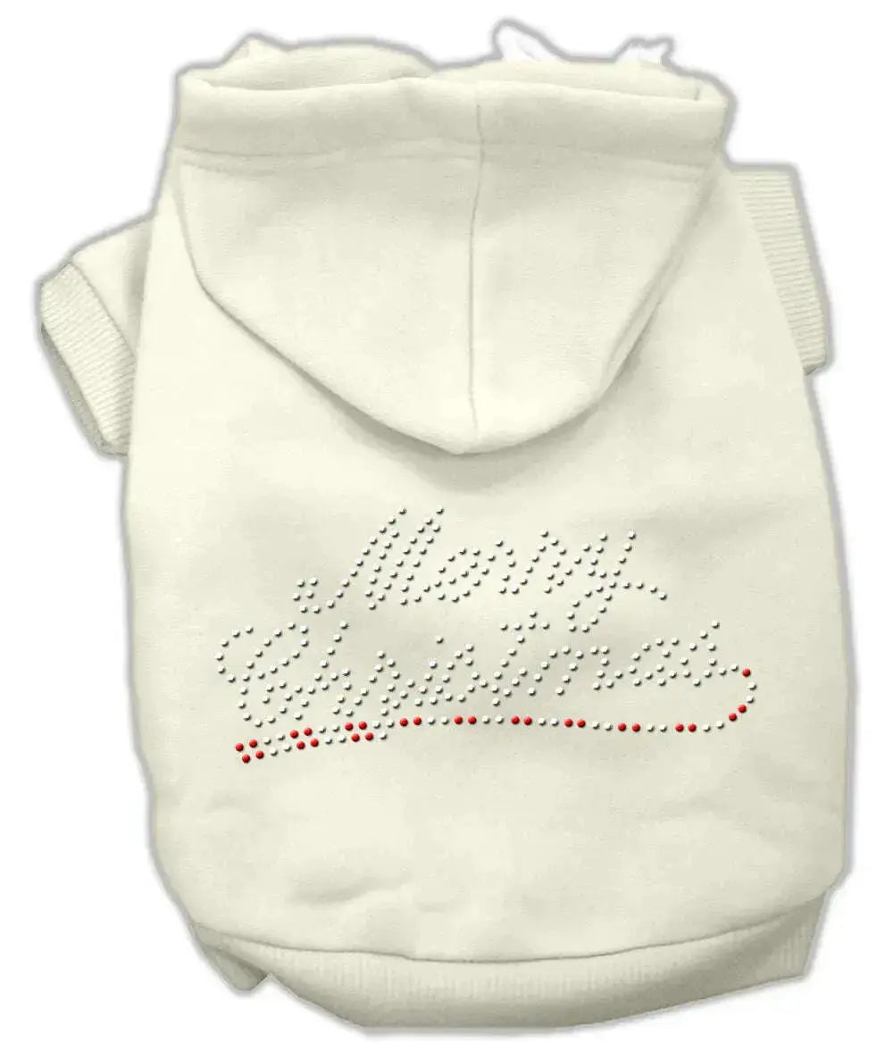 Merry-Christmas-Rhinestone-Hoodies-Cream-S-GreatEagleInc-320115350
