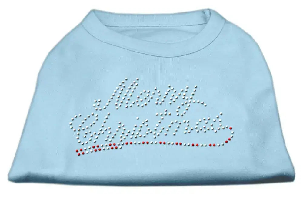 Merry-Christmas-Rhinestone-Shirt-Baby-Blue-Xxxl-GreatEagleInc-318716490