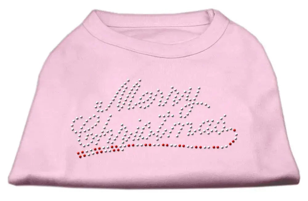 Merry-Christmas-Rhinestone-Shirt-Light-Pink-Xxxl-GreatEagleInc-318560925