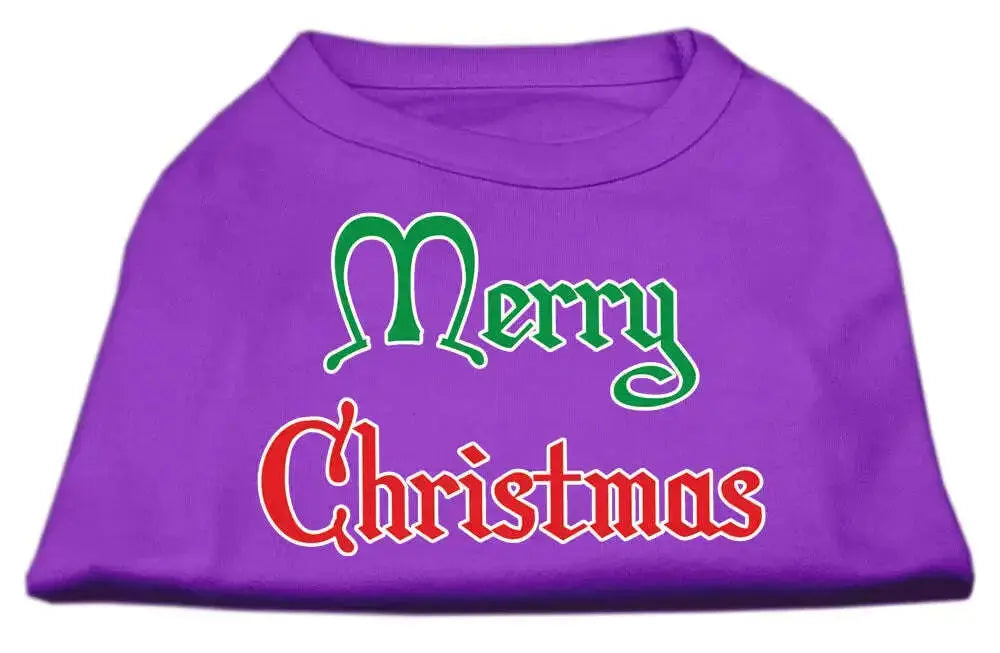 Merry-Christmas-Screen-Print-Shirt-Purple-Xxxl-GreatEagleInc-318857662