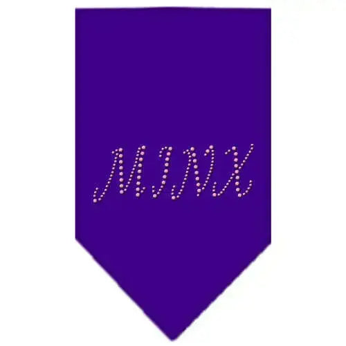 Minx-Rhinestone-Bandana-Purple-Small-GreatEagleInc-319291176
