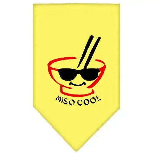 Miso-Cool-Screen-Print-Bandana-Yellow-Large-GreatEagleInc-318947141
