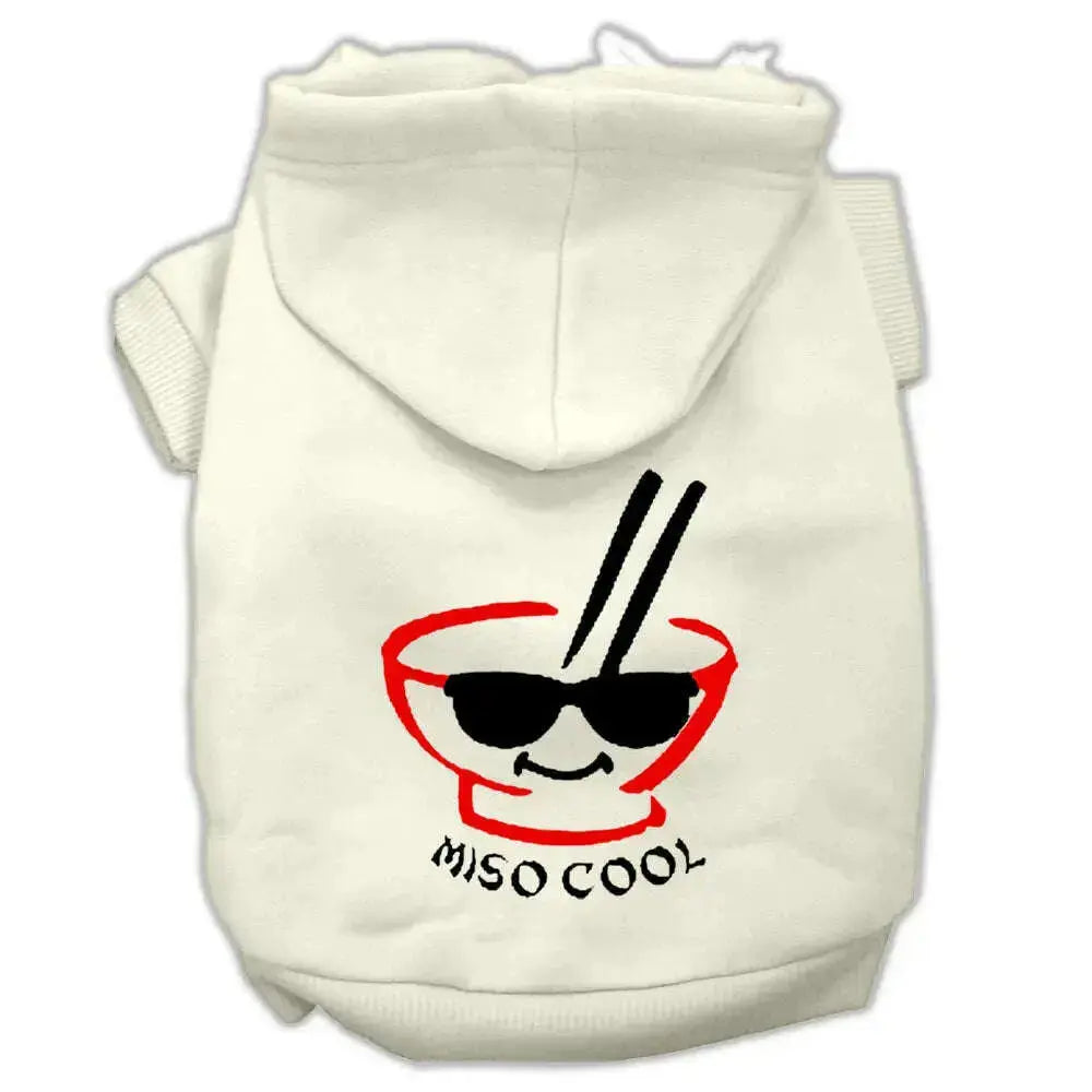Miso-Cool-Screen-Print-Pet-Hoodies-Cream-Size-Xxxl-GreatEagleInc-319022457