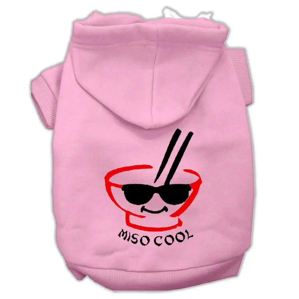 Miso-Cool-Screen-Print-Pet-Hoodies-Pink-Size-Med-GreatEagleInc-333840026