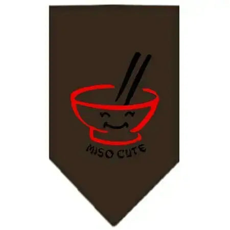 Miso-Cute-Screen-Print-Bandana-Cocoa-Large-GreatEagleInc-318541174