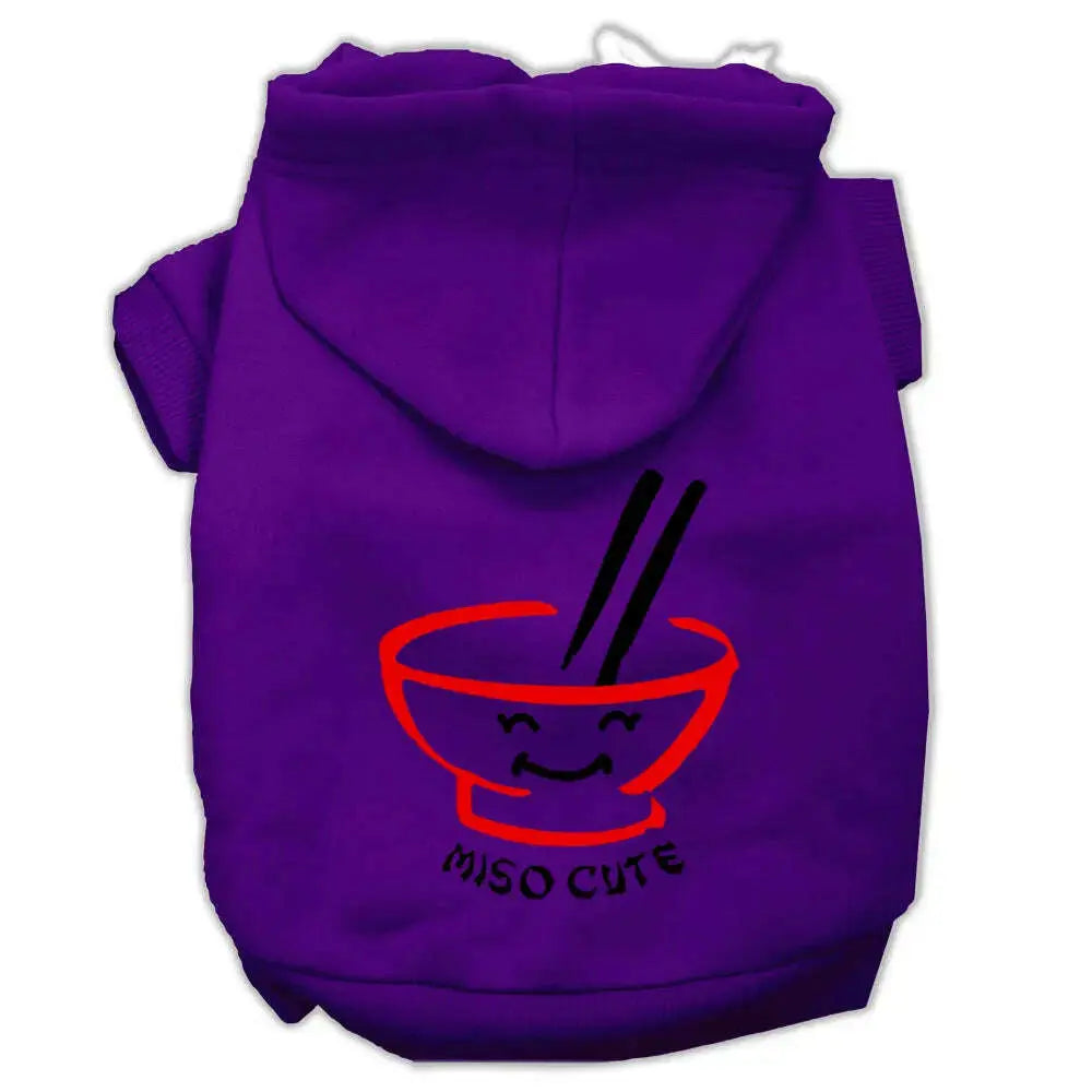Miso-Cute-Screen-Print-Pet-Hoodies-Purple-Size-Med-GreatEagleInc-333748450
