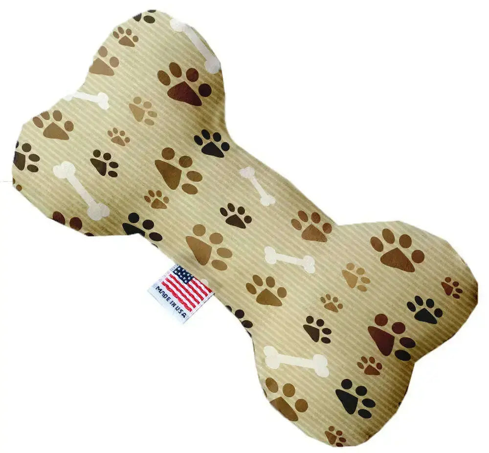 Mocha-Paws-And-Bones-8-Inch-Bone-Dog-Toy-GreatEagleInc-318758728