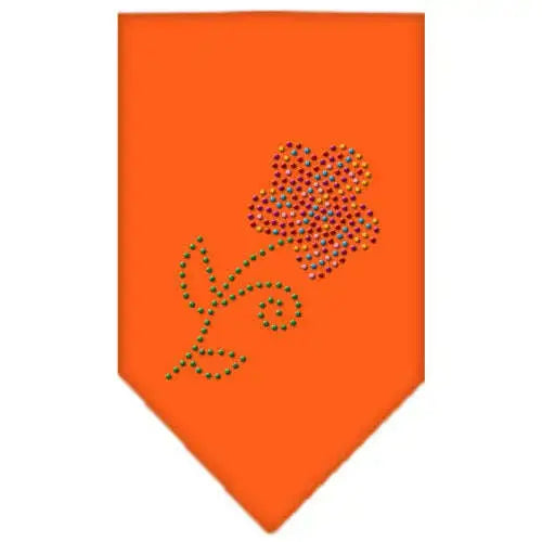 Multi-Flower-Rhinestone-Bandana-Orange-Large-GreatEagleInc-319289983
