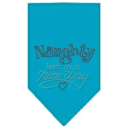 Naughty-But-In-A-Nice-Way-Rhinestone-Bandana-Turquoise-Large-GreatEagleInc-318546594