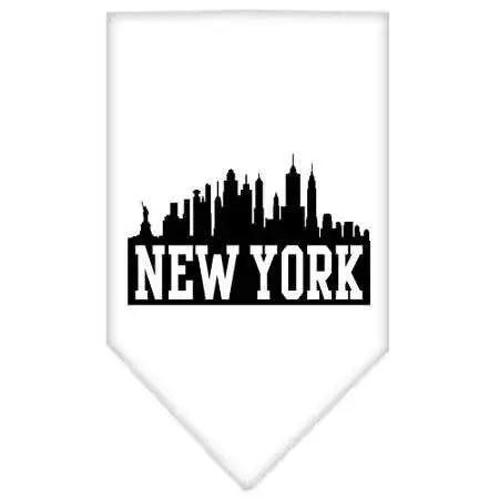 New-York-Skyline-Screen-Print-Bandana-White-Large-GreatEagleInc-319084831