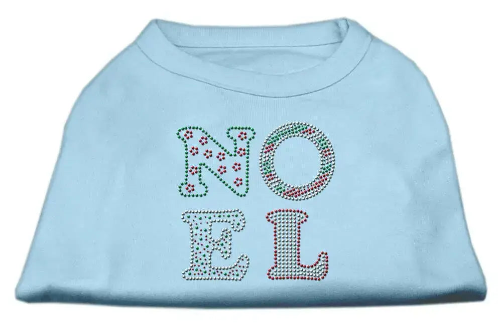 Noel-Rhinestone-Dog-Shirt-Baby-Blue-Xxxl-GreatEagleInc-318575443