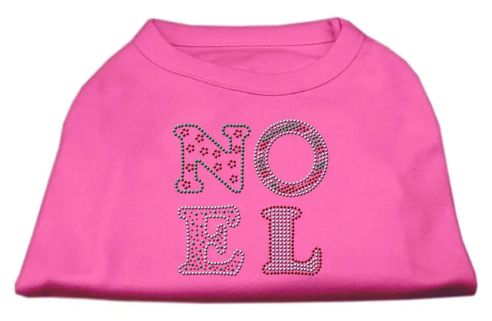 Noel-Rhinestone-Dog-Shirt-Bright-Pink-Xl-GreatEagleInc-320144467