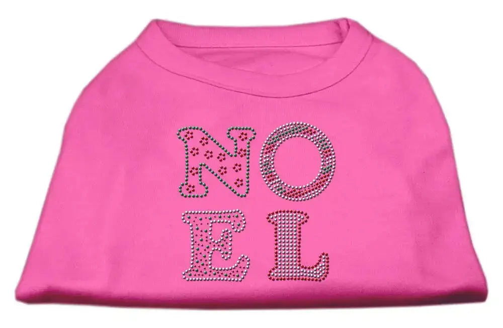 Noel-Rhinestone-Dog-Shirt-Bright-Pink-Xxxl-GreatEagleInc-333765496