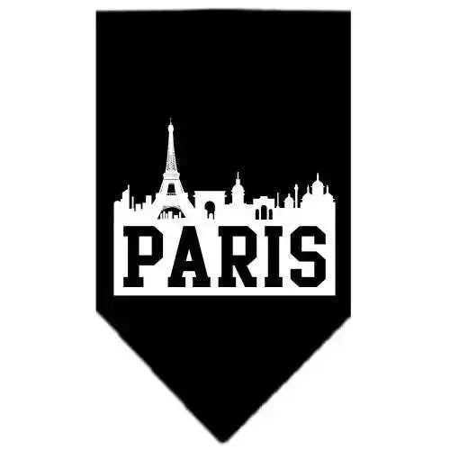 Paris-Skyline-Screen-Print-Bandana-Black-Large-GreatEagleInc-319141784