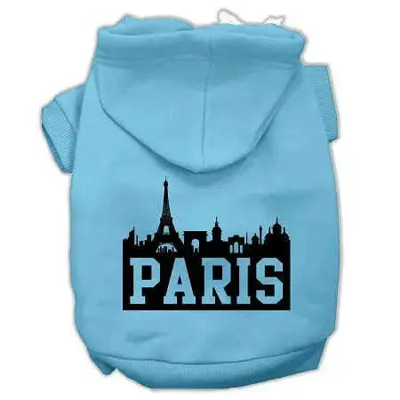 Paris-Skyline-Screen-Print-Pet-Hoodies-Baby-Blue-Size-Xs-GreatEagleInc-319755484