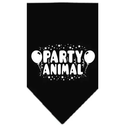 Party-Animal-Screen-Print-Bandana-Black-Large-GreatEagleInc-319211140