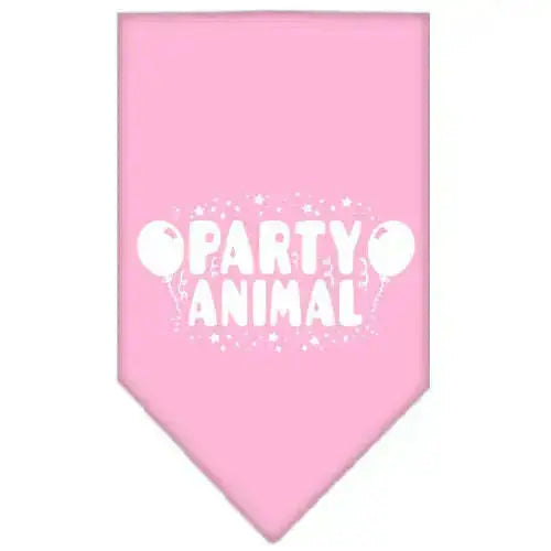 Party-Animal-Screen-Print-Bandana-Light-Pink-Small-GreatEagleInc-318553236