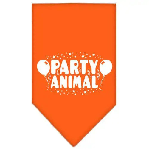Party-Animal-Screen-Print-Bandana-Orange-Large-GreatEagleInc-319210314