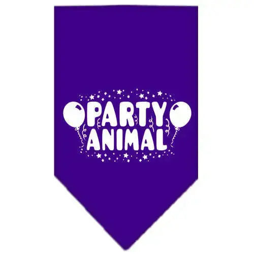 Party-Animal-Screen-Print-Bandana-Purple-Large-GreatEagleInc-319210276