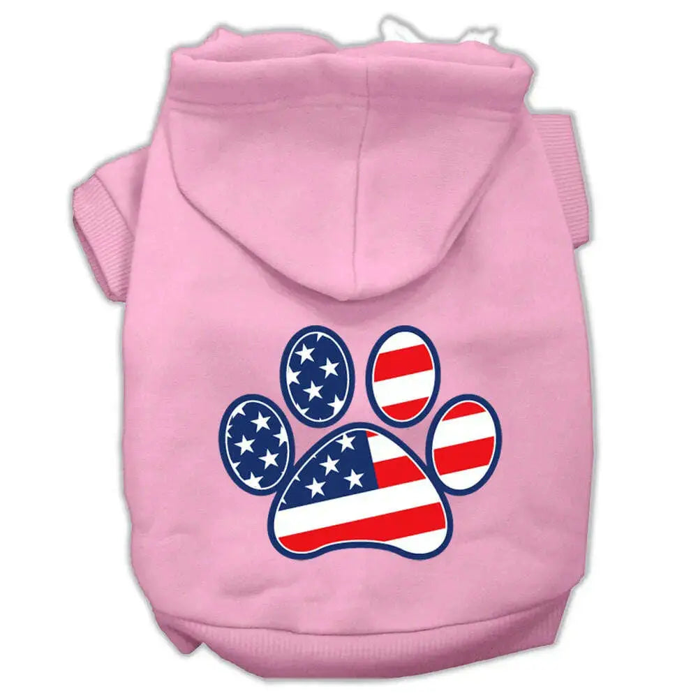 Patriotic-Paw-Screen-Print-Pet-Hoodies-Light-Pink-Size-Xs-GreatEagleInc-319426746