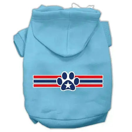 Patriotic-Star-Paw-Screen-Print-Pet-Hoodies-Baby-Blue-S-GreatEagleInc-333900320